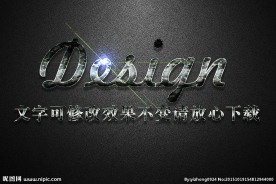 迷彩纹理效果战争风格3D立体字