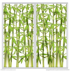 竹子花纹