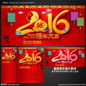 2016猴年