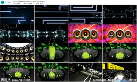 强劲动感快节奏酒吧夜店歌舞背景