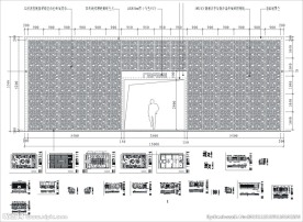 左右家居东莞展会全套图纸