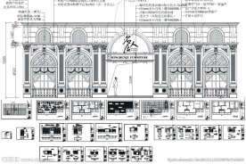 深圳名人居家具展览会施工图
