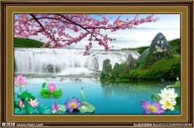 山水风景画