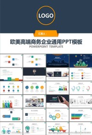 企业宣传产品营销PPT模板