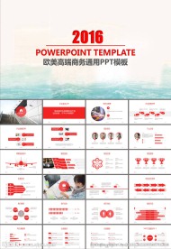 工作总结产品运营PPT模板