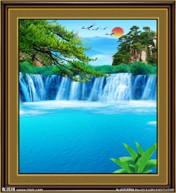 山水风景画