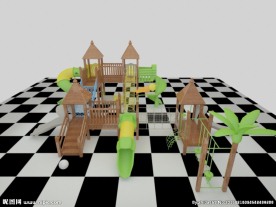 游乐园3D漫游动画