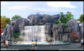 江之源塑石假山