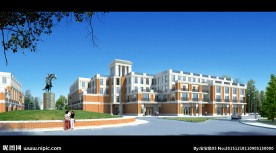 学校精细效果图