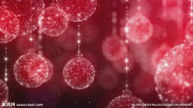 时尚红色发光球LED背景视频素