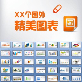 50个国外精美PPT图表