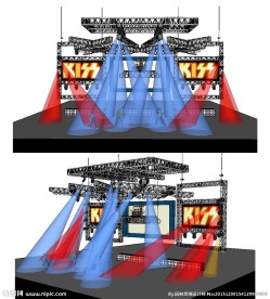 舞台舞美场景草图大师SU模型