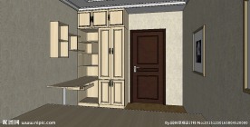 榻榻米草图大师SU模型室内