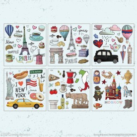 欧美特色元素创意