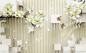 3D墙画背景墙图片