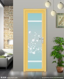 移门室内效果铝合金门图册平开门