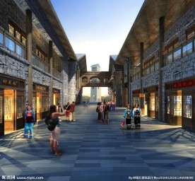 屯堡文化街内景