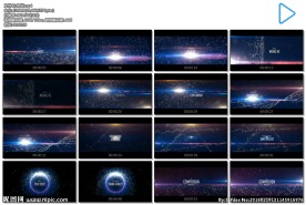 炫美大气光效粒子片头