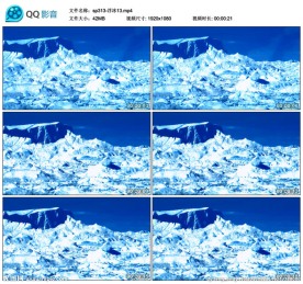 实拍南北极海洋浮冰