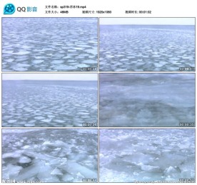 实拍南北极海洋浮冰