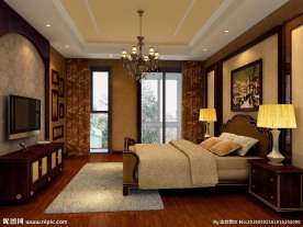 古典欧式卧室吊顶效果图
