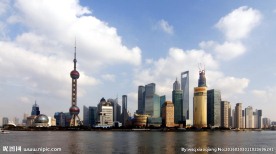 上海东方明珠外滩浦东