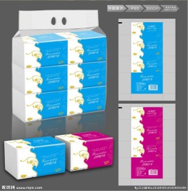 抽纸包装设计