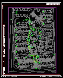 半岛华府一期燃气管施工图竣工图