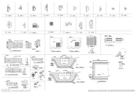 石材EPS线条节点地下车库节点