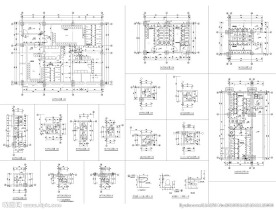 酒店卫生间装饰平面图