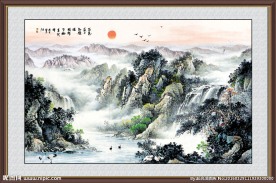 国画山水