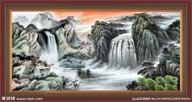 国画山水