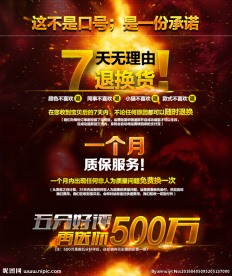 淘宝七天无理由退换货须知模板