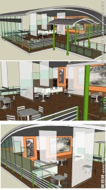 茶室草图大师SU模型