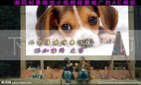 港囧微信广告墙小视频AE模板