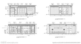 客厅装饰立面施工图