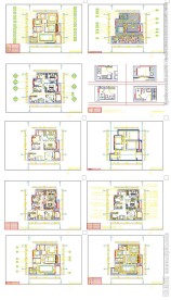 别墅家居平面系统图
