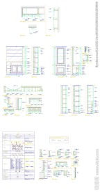 家居墙身装饰大样图