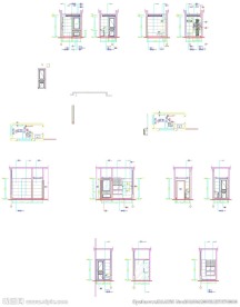 公卫生间施工图