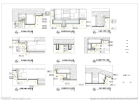 天花节点大样图