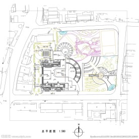 楼盘规划总CAD平面图