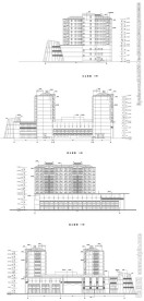 综合教育办公楼建筑CAD图