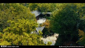 江南园林水墨中国风古建筑视频
