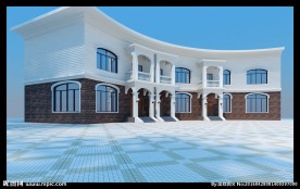 别墅 效果图