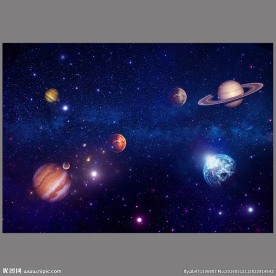 唯美宇宙银河图