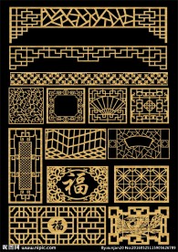镂空雕花