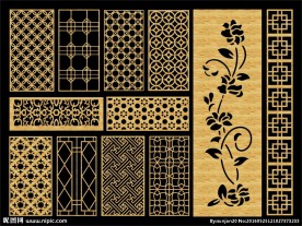 镂空雕花