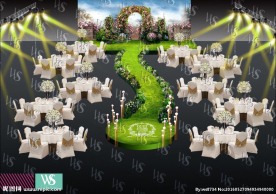 后花园风格主舞台