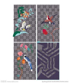 古琦四款新布纹鸟手机壳图案