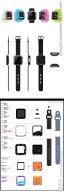 智能手表整机工艺菲林图CDR